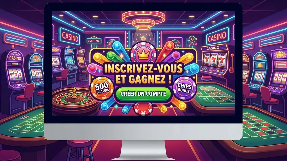 Inscription avec bonus